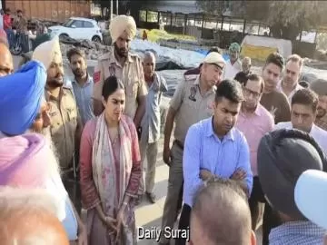 ਡਿਪਟੀ ਕਮਿਸ਼ਨਰ ਲੁਧਿਆਣਾ ਨੇ ਮਾਛੀਵਾੜਾ ਸਾਹਿਬ ਅਨਾਜ ਮੰਡੀ ਦਾ ਕੀਤਾ ਦੌਰਾ