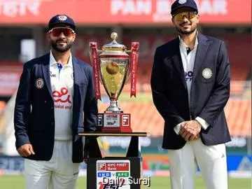 India Make Solid Start, Post 96/1 by Lunch on Day 1 Against Afghanistan
