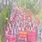 Forest Department Field Workers Hold State-Level Protest March Towards Finance Minister's Residence in Sangrur