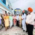 ਮੁੱਖ ਮੰਤਰੀ ਤੀਰਥ ਯਾਤਰਾ ਯੋਜਨਾ ਤਹਿਤ ਮੋਹਾਲੀ ਤੋਂ ਸ੍ਰੀ ਅੰਮ੍ਰਿਤਸਰ ਸਾਹਿਬ ਲਈ ਤਿੰਨ ਬੱਸਾਂ ਰਵਾਨਾ