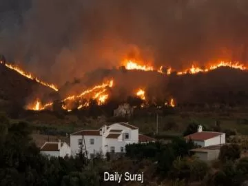 Spain Wildfire: 13 Dead, 10 Still Missing After Massive Forest Fire in Almeria