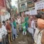 सतीश बावा के नेतृत्व  में  में भाजपा का  मान सरकार  के खिलाफ  जबरदस्त पुतला फूंक प्रदर्शन