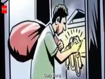 Cylinder Stolen from Judge’s Residence in Sarabha Nagar, CCTV Captures Suspect