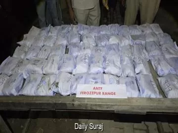 30KG MORE HEROIN RECOVERED IN FEROZEPUR; THREE HELD