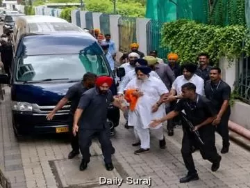 Sukhbir Badal Attacked With Sharp Weapon at Nanded Sahib, Condition Stable