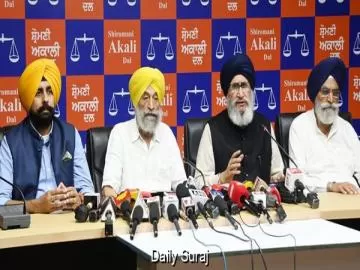 सुखबीर बादल पर हमले की उच्च स्तरीय जांच की मांग, अकाली दल ने हाई कोर्ट की निगरानी में जांच की उठाई मांग