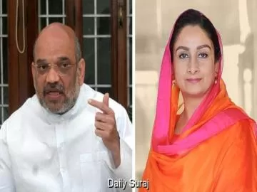 सुखबीर बादल पर हमले के बाद अमित शाह ने हरसिमरत कौर बादल से की बात, निष्पक्ष जांच का भरोसा