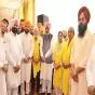 Cabinet Ministers Harpal Singh Cheema and Tarunpreet Singh Sond pay floral tribute to Shaheed Master Karnail Singh Issru