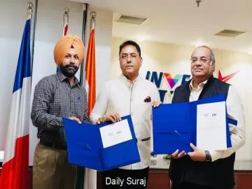पंजाब सरकार द्वारा एस.टी.पी.आई. के साथ समझौता हस्ताक्षरित; मोहाली में 29 करोड़ रुपये से स्थापित किया जाएगा "न्यूरॉन 2.0" इन्क्यूबेशन सेंटर