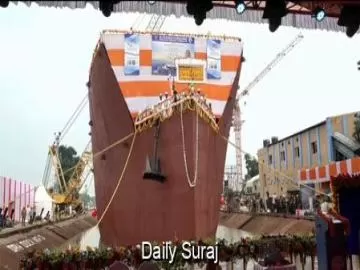 GRSE ने लॉन्च किया भारत का पहला स्वदेशी समुद्री शोध पोत 'सागर मंथन'