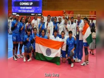India Extend Kabaddi Dominance, Add Shooting Silver and Historic Marathon Medal on Day 7