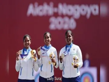 Asian Games 2026: Ankita Bhakat, Kirti and Kumkum Lead India to Archery Gold