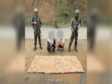 Mizoram : 5.07 ਕਰੋੜ ਰੁਪਏ ਦੀ ਹੈਰੋਇਨ ਜ਼ਬਤ ; 2 ਗ੍ਰਿਫ਼ਤਾਰ