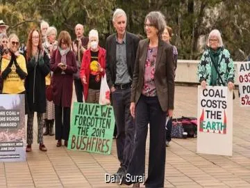 Protest in New South Wales Parliament as Activists Oppose Coal Mine Expansion