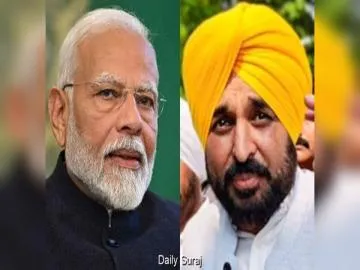 प्रधानमंत्री नरेंद्र मोदी ने पंजाब के मुख्यमंत्री भगवंत Mann को दी जन्मदिन की बधाई, लंबी उम्र की कामना की