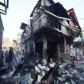Massive Fire Guts 40 Shops at Shiv Market Near Jammu Railway Station; Losses Estimated in Crores