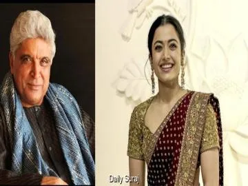 Javed Akhtar Defends Rashmika Mandanna Over Hindi Accent Trolling, Calls Out 'Linguistic Arrogance'