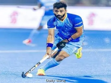 Injury Blow for India: Manpreet Singh Ruled Out of Asian Champions Trophy Due to Calf Injury
