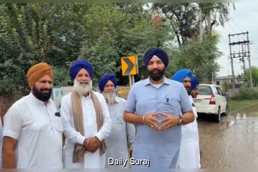 A view of the sea