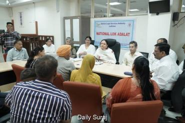 National Lok Adalat held at Sessions Division Ludhiana