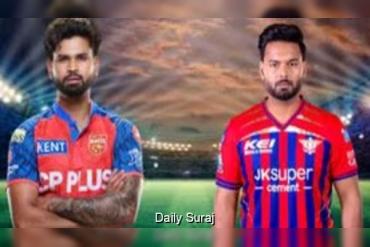 Lucknow Super Giants to Take on Punjab Kings at Ekana Stadium Today
