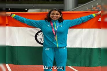 Kajal Vaja Helps India Clinch Silver and Rewrite National U-20 Relay Record