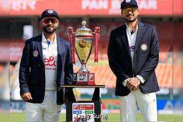 India Make Solid Start, Post 96/1 by Lunch on Day 1 Against Afghanistan