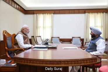 Punjab BJP Chief Kewal Dhillon Meets Prime Minister Narendra Modi, Discusses Key State Issues