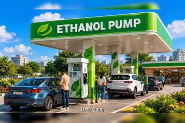 India Approves E100 Ethanol Fuel for Flex-Fuel Vehicles, Amends Pollution Norms