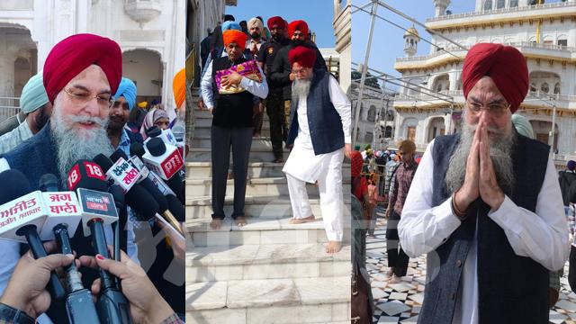 ਸਪੀਕਰ ਕੁਲਤਾਰ ਸਿੰਘ ਸੰਧਵਾਂ ਸ੍ਰੀ ਹਰਿਮੰਦਰ ਸਾਹਿਬ ਵਿਖੇ ਹੋਏ ਨਤਮਸਤਕ