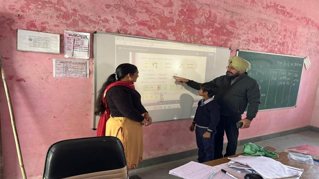 ਡਿਪਟੀ ਡੀਈਓ ਵੱਲੋਂ ਸਕੂਲਾਂ ਦਾ ਅਚਨਚੇਤ ਨਿਰੀਖਣ