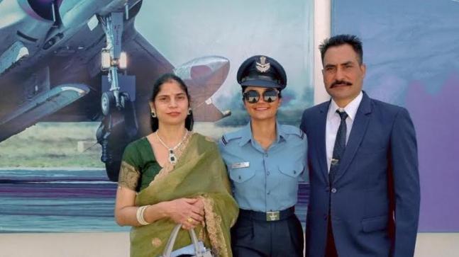 ARSHDEEP KAUR OF KHAMANO COMMISSIONED AS FLYING OFFICER IN INDIAN AIR FORCE