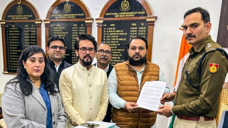 NDA MPs file police complaint against Rahul Gandhi over Parliament scuffle