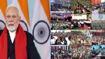 PM Modi distributes 71,000 appointment letters to newly appointed recruits, says, "Development of country happens through its youth"