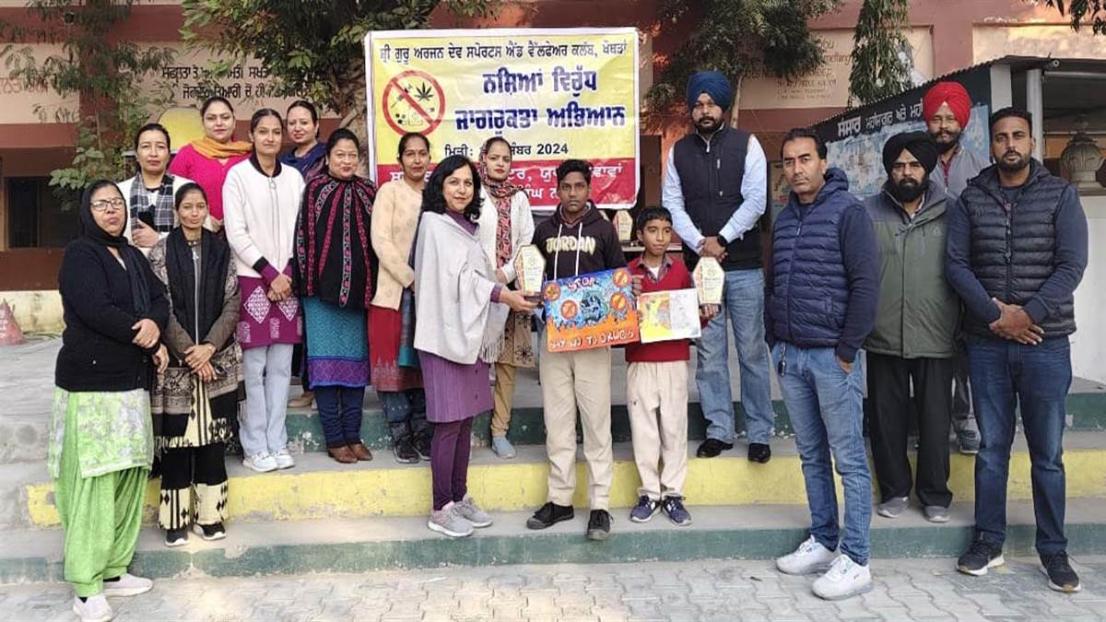 ਯੁਵਕ ਸੇਵਾਵਾਂ ਵਿਭਾਗ ਨੇ ਚਲਾਈ ਨਸ਼ਿਆਂ ਖ਼ਿਲਾਫ਼ ਜਾਗਰੂਕਤਾ ਮੁਹਿੰਮ