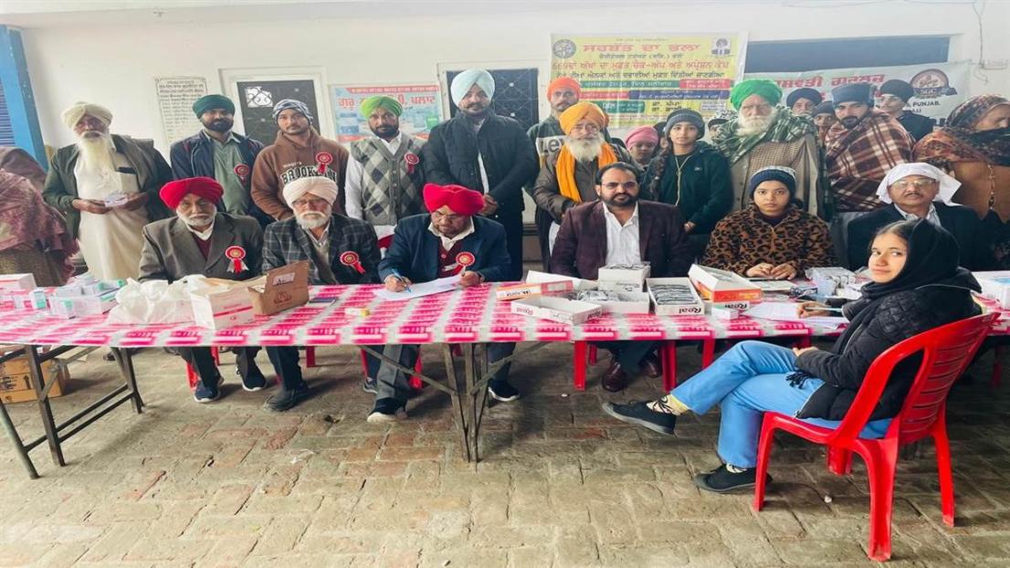 ਸਰਬੱਤ ਦਾ ਭਲਾ ਚੈਰੀਟੇਬਲ ਟਰੱਸਟ ਨੇ ਲਾਇਆ ਮੁਫਤ ਅੱਖਾਂ ਦਾ ਜਾਂਚ ਤੇ ਆਪਰੇਸ਼ਨ ਕੈਂਪ