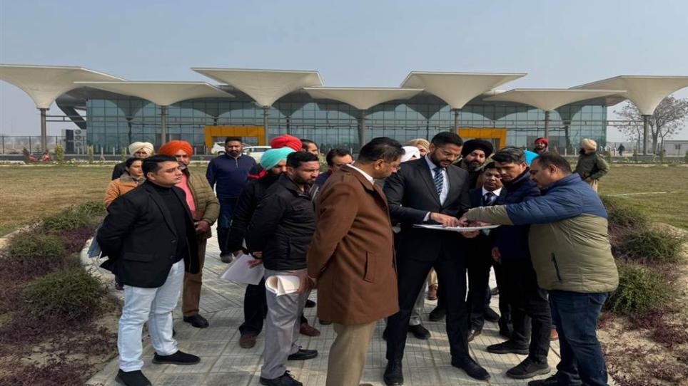 ਹਲਵਾਰਾ ਹਵਾਈ ਅੱਡੇ ਦੀ ਟਰਮੀਨਲ ਸਾਈਟ 'ਤੇ ਸਿਵਲ ਕਾਰਜ਼ 100 ਫੀਸਦ ਮੁਕੰਮਲ : ਡਿਪਟੀ ਕਮਿਸ਼ਨਰ