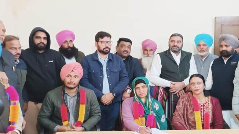 ਬਲਜਿੰਦਰ ਕੌਰ ਨੇ ਨਗਰ ਪੰਚਾਇਤ ਚੀਮਾ ਦੇ ਪ੍ਰਧਾਨ ਵਜੋਂ ਸੰਭਾਲਿਆ ਆਹੁਦਾ