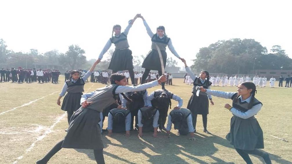 ਪੱਟੀ ਵਿਖੇ ਹੋਈ ਗਣਤੰਤਰ ਦਿਵਸ ਸਮਾਗਮ ਸਬੰਧੀ ਫੁੱਲ ਡਰੈੱਸ ਰਿਹਰਸਲ