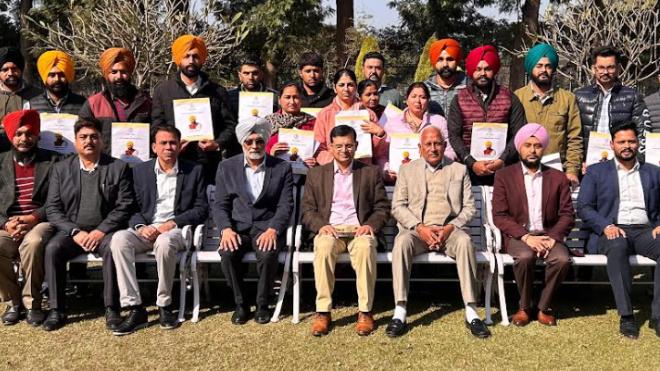 ਬਰਿੰਦਰ ਕੁਮਾਰ ਗੋਇਲ ਨੇ ਭੂਮੀ ਤੇ ਜਲ ਸੰਭਾਲ ਵਿਭਾਗ ਦੇ 21 ਨਵ ਨਿਯੁਕਤ ਉਮੀਦਵਾਰਾਂ ਨੂੰ ਸੌਂਪੇ ਨਿਯੁਕਤੀ ਪੱਤਰ