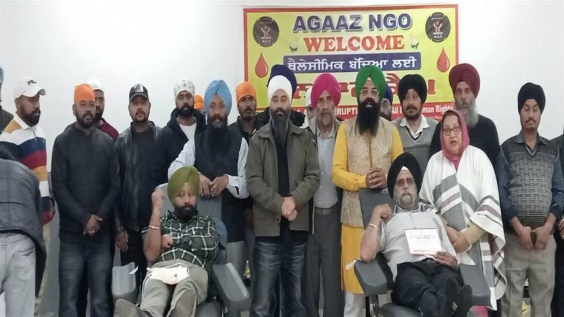 ਥੈਲਾਸੀਮੀਆ ਤੋਂ ਪੀੜਤ ਬੱਚਿਆਂ ਲਈ ਖੂਨਦਾਨ ਕੈਂਪ ਲਾਇਆ
