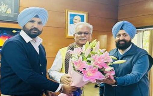 ਰਾਜਾ ਵੜਿੰਗ ਤੇ ਪ੍ਰਤਾਪ ਸਿੰਘ ਬਾਜਵਾ ਨੇ ਕੀਤੀ ਭੁਪੇਸ਼ ਬਘੇਲ ਨਾਲ ਮੁਲਾਕਾਤ