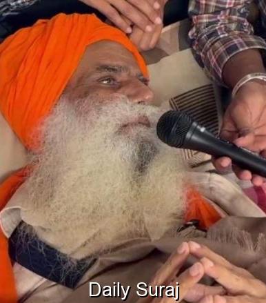 ਖਨੌਰੀ ਬਾਰਡਰ ’ਤੇ ਸ਼ਹੀਦ ਸ਼ੁਭਕਰਨ ਸਿੰਘ ਦੀ ਬਰਸੀ ਸਮਾਗਮ ਕਰਵਾਇਆ