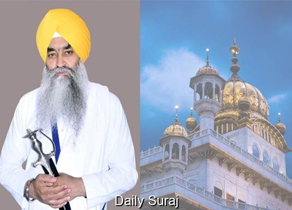 ਗਿਆਨੀ ਰਘਬੀਰ ਸਿੰਘ ਦਾ ਵੱਡਾ ਬਿਆਨ ਕਿਹਾ- ਸ੍ਰੀ ਅਕਾਲ ਤਖ਼ਤ ਸਾਹਿਬ ਦਾ ਹੁਕਮ ਚਾਰਦੀਵਾਰ ਤੱਕ ਸੀਮਿਤ
