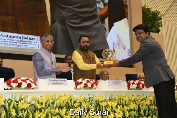 Shri Pratap Rao Jadhav inaugurates the Yoga Mahotsav-2025, a Grand Prelude to International Day of Yoga 2025
