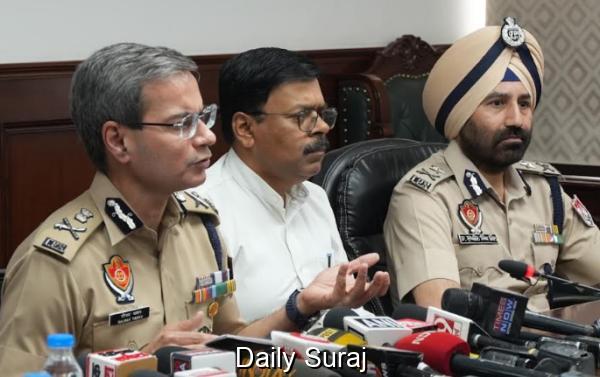 PUNJAB POLICE BUSTS PAK-BACKED NARCO-TERRORISM HAWALA NETWORK; 11 HELD, Rs. 5-Cr IN DIFFERENT CURRENCIES RECOVERED