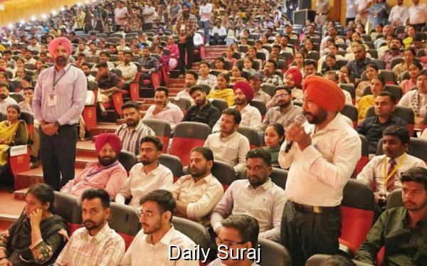 NEWLY RECRUIT TEACHERS HAIL CM FOR GIVING JOBS TO THEM IN A TRANSPARENT MANNER
