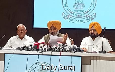 ਮੁੱਖ ਮੰਤਰੀ ਤੀਰਥ ਯਾਤਰਾ ਯੋਜਨਾ ਲਈ ਰੱਖਿਆ ਗਿਆ 100 ਕਰੋੜ ਦਾ ਬਜਟ : ਹਰਪਾਲ ਸਿੰਘ ਚੀਮਾ