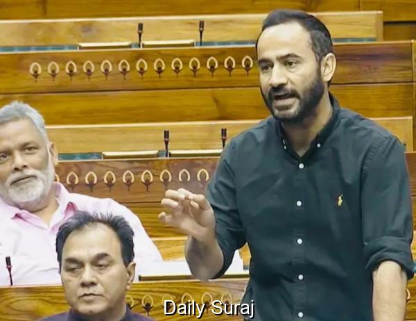 Meet Hayer raises issue of increasing commission of arhtiyas & more specials for Punjab, in Parliament