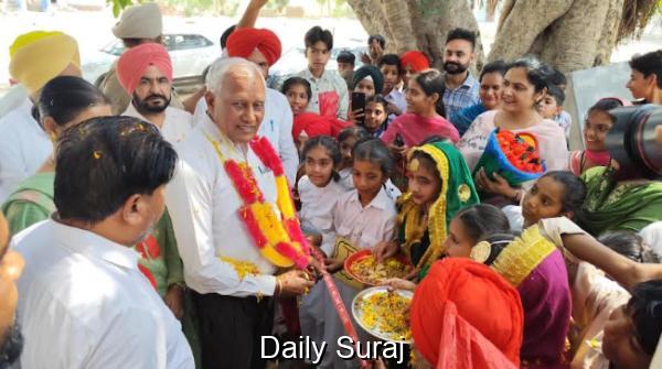 PUNJAB SIKHYA KRANTI: BARINDER KUMAR GOYAL INAUGURATES DEVELOPMENT PROJECTS WORTH RS.1.90-CR IN VARIOUS GOVT SCHOOLS